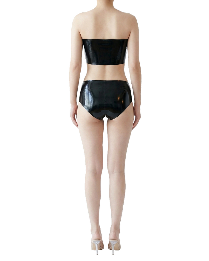Latex Bandeau Top