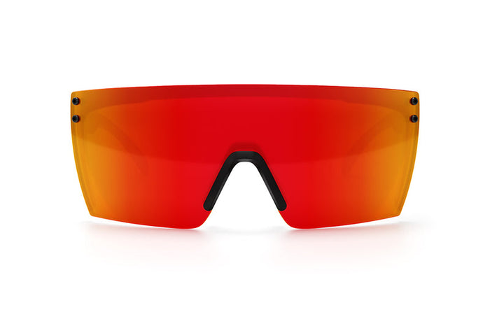 Front view of the Heat Wave Lazer Face Sunblast Z87 safety sunglasses
