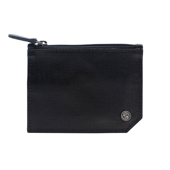 Lazio Leather Coin Purses - Blue