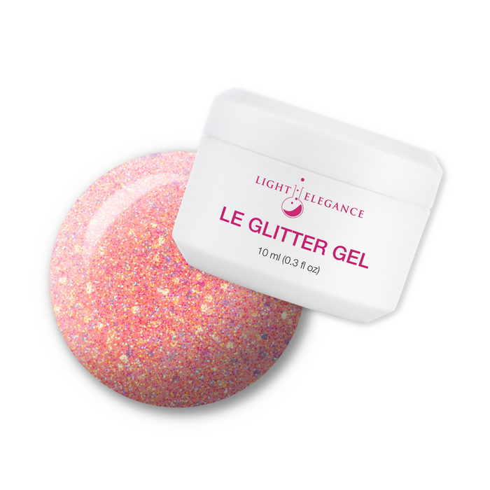 LE Glitter Gel | Mango Crush
