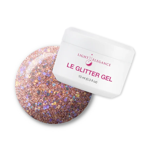 LE Glitter Gel | You Bring the Wine