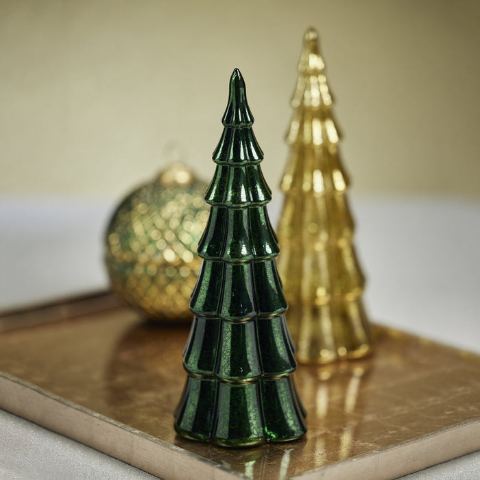 LED Antique Tree - Green - Christmas Decor by Carlyle Avenue