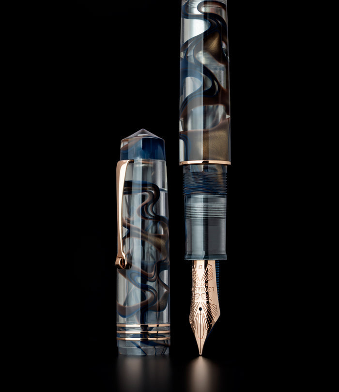 Leonardo Momento Zero Grande Fountain Pen - Eclipsis Sun RGT #6