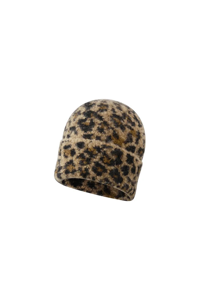 "Leopard" beanie