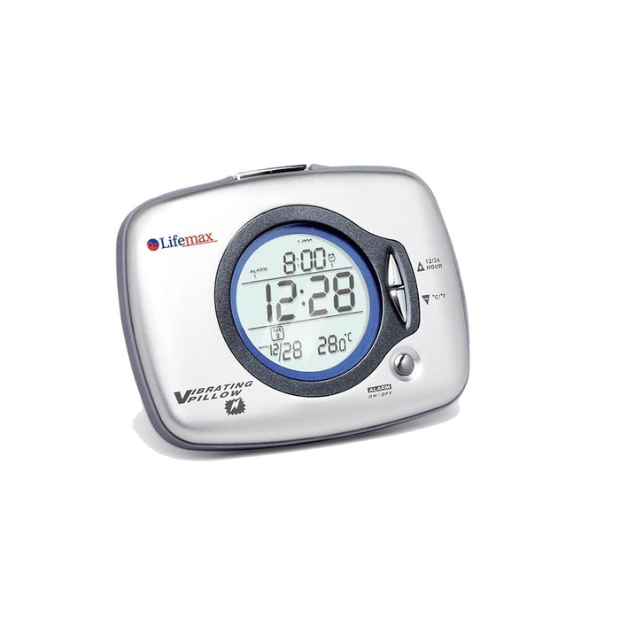Alternative view of Lifemax Vibration Alarm Clock, showing different angle or usage.