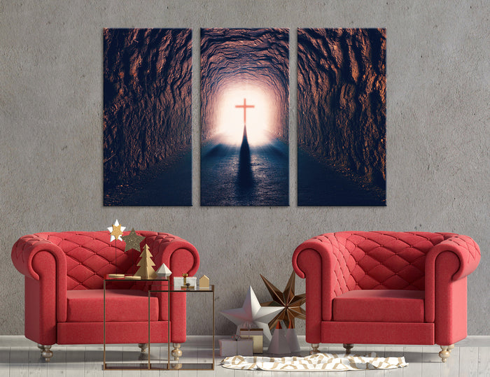 Light of the Cross Canvas Print #9101