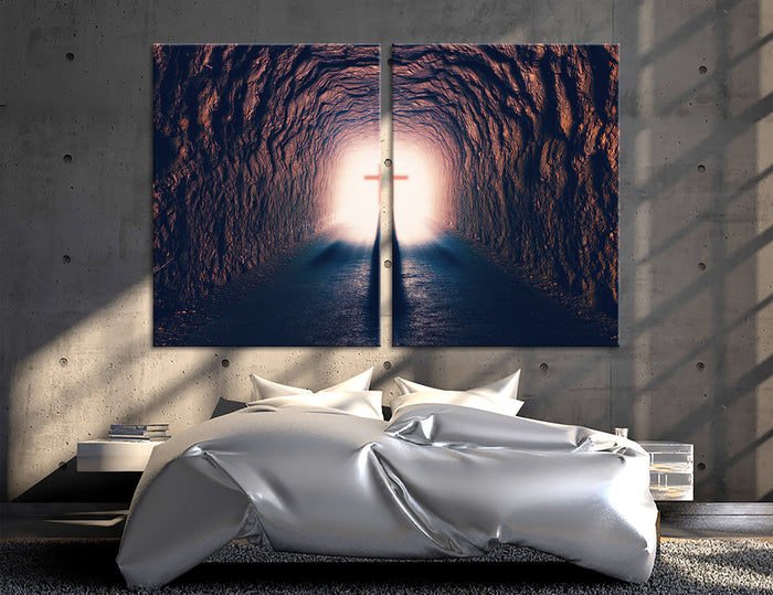 Light of the Cross Canvas Print #9101