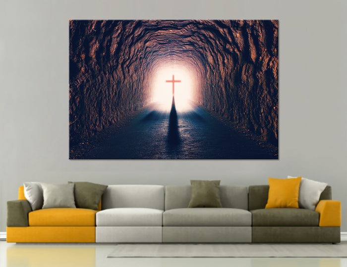Light of the Cross Canvas Print #9101