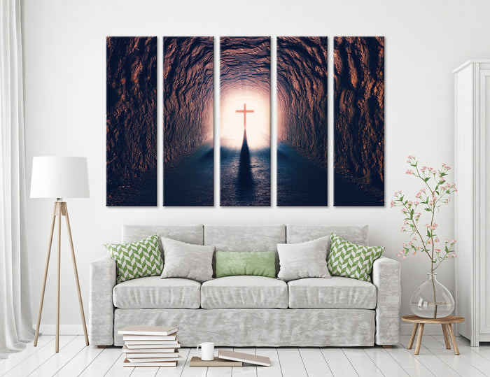 Light of the Cross Canvas Print #9101