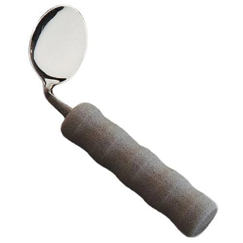 Image of Lightweight Foam Handled Spoon on a plain background.