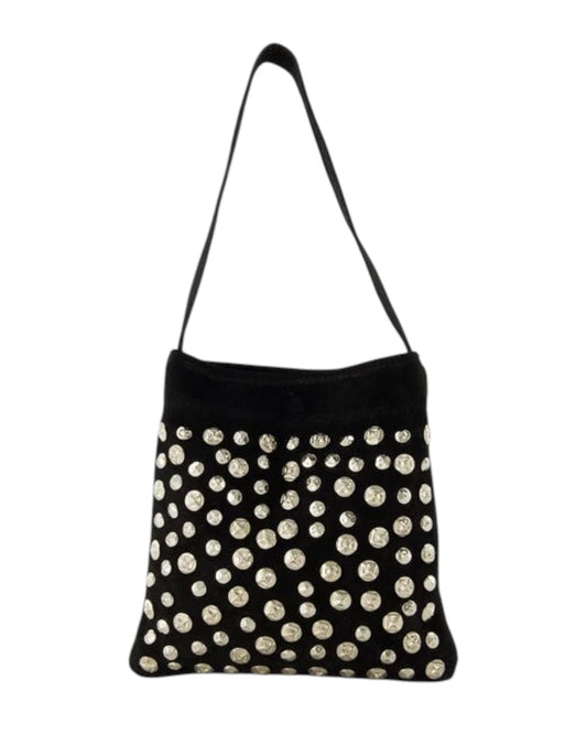 "London" studded bag black