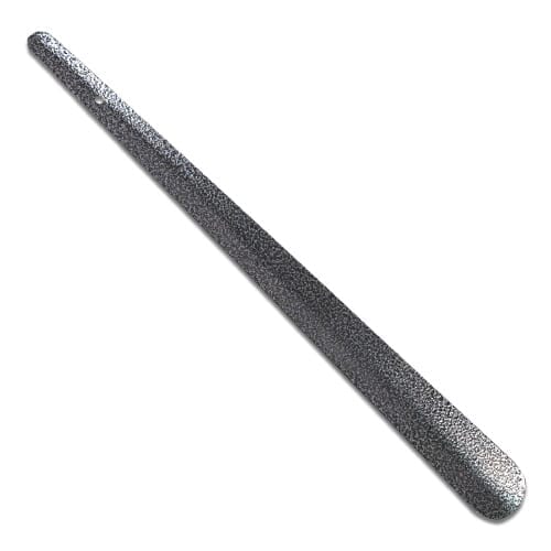 Image of Long Metal Shoe Horn on a plain background.