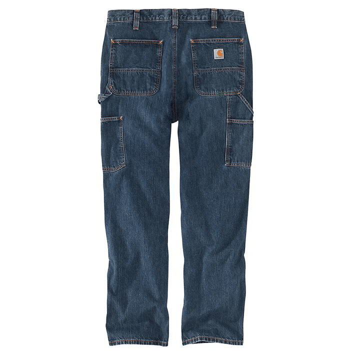 Carhartt loose fit utility jean in canal denim, alternate product view of the jean