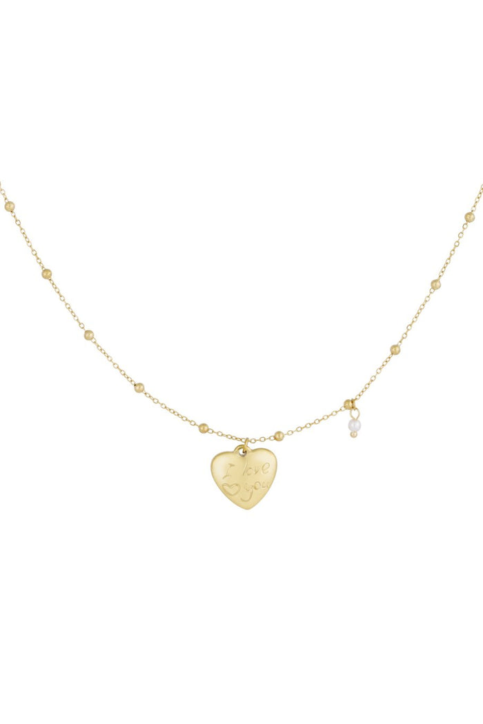 "Love" necklace