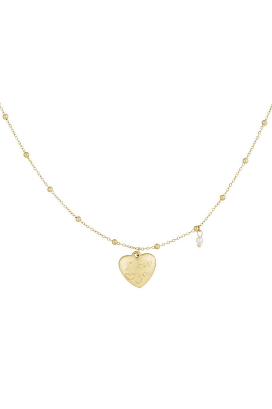 "Love" necklace