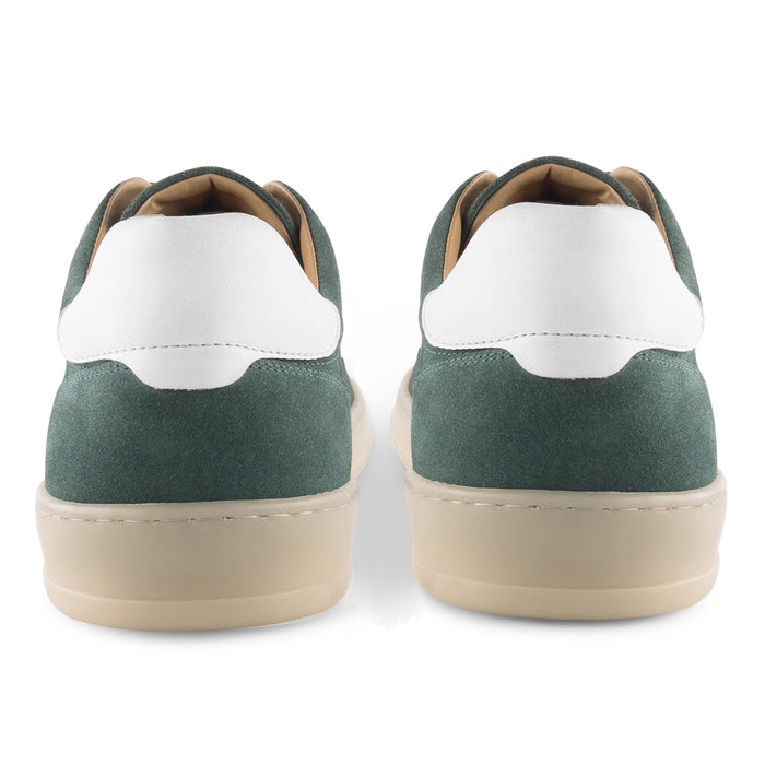 Lucano Suede Smart Casual Trainers - Green