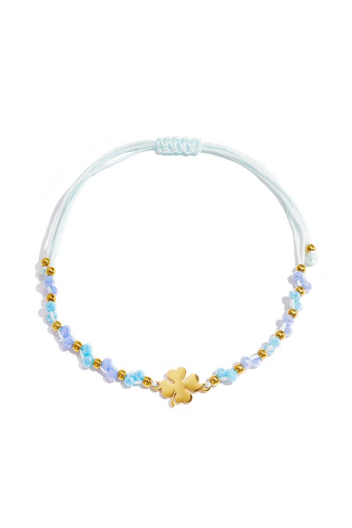 "Lucky charm" bracelet light blue