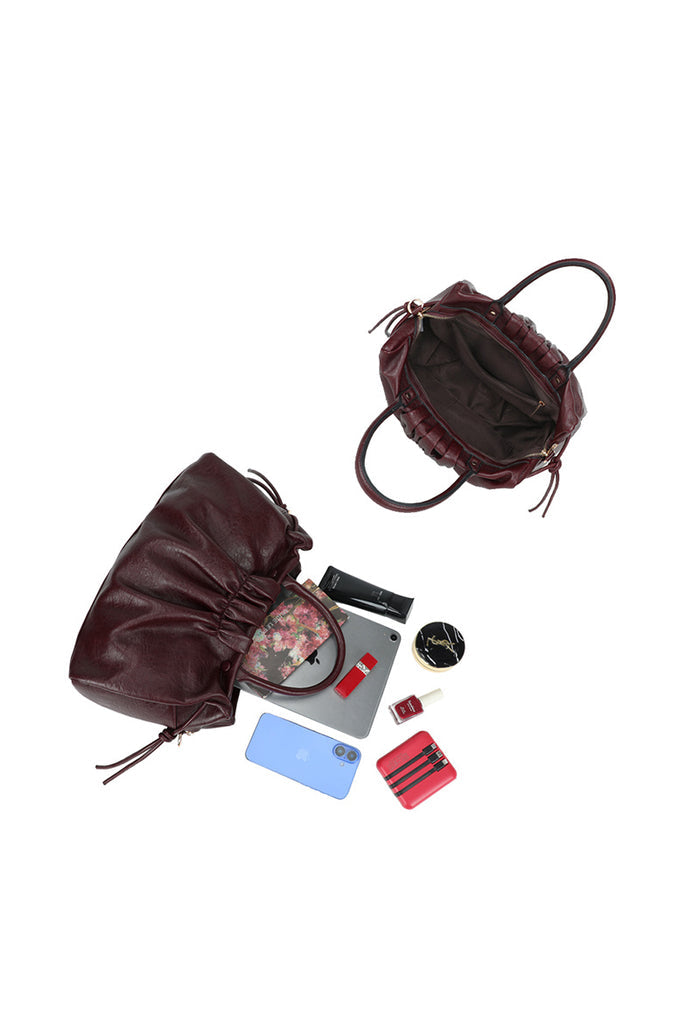 "Lulu" bag burgundy