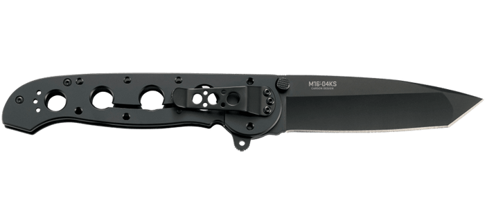 CRKT M16-04KS tanto folding knife in black, additional product image