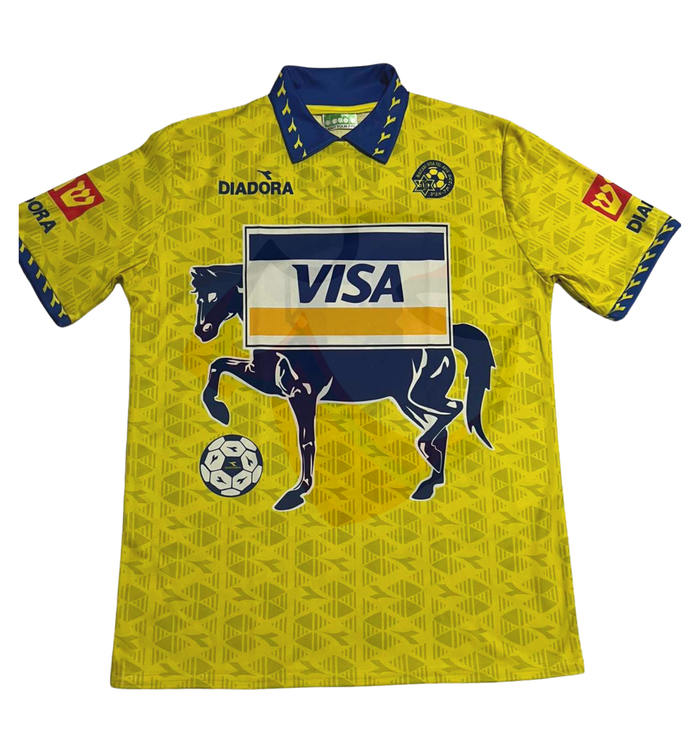 Maccabi Tel-Aviv 1996-1997 Home - Retro Jerseys, חולצה של מכבי תל אביב