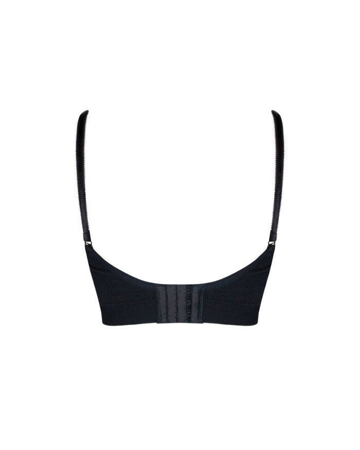 Magic Body Fashion 20FB Black/Latte Fancy Mama Wire Free Nursing Bra