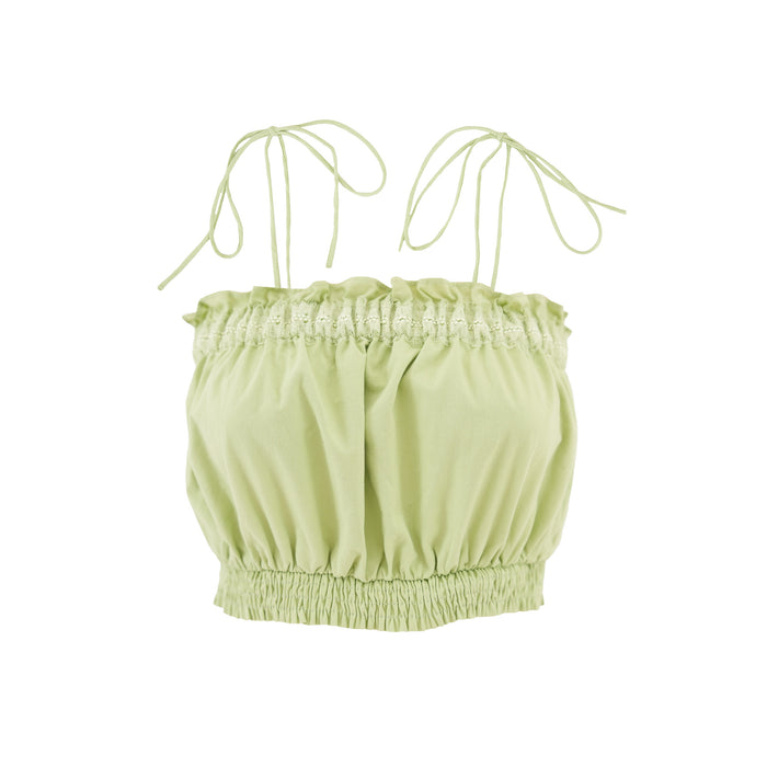 "Malaga" top green
