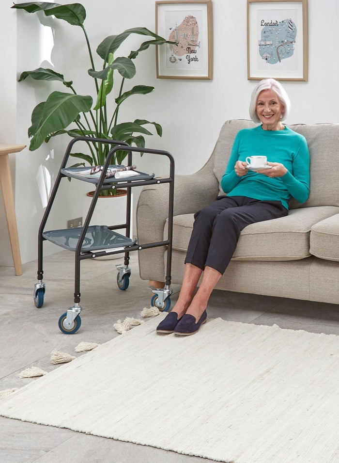 Malmo Height Adjustable Trolley