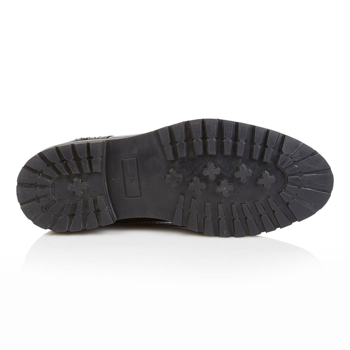 Manchester Leather Hiker Boots - Black