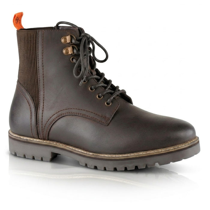 Manchester Leather Hiker Boots - Brown