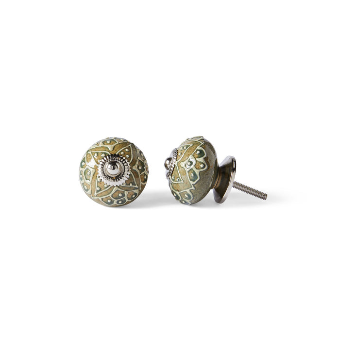 Mandela Ceramic Knob 4cm