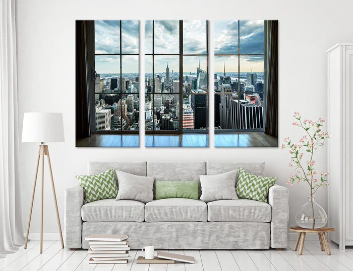 Manhattan Canvas Print #9173