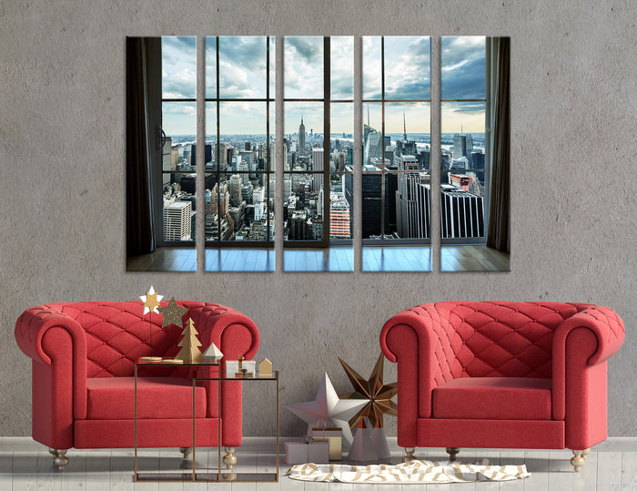 Manhattan Canvas Print #9173