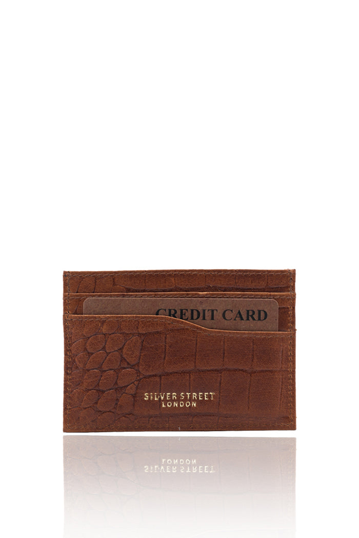 Mantua Leather Cardholders - Tan