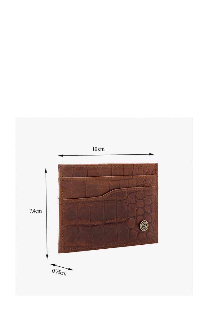 Mantua Leather Cardholders - Tan