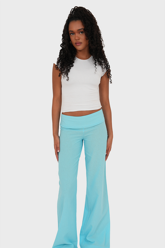 "Marie" pants turquoise