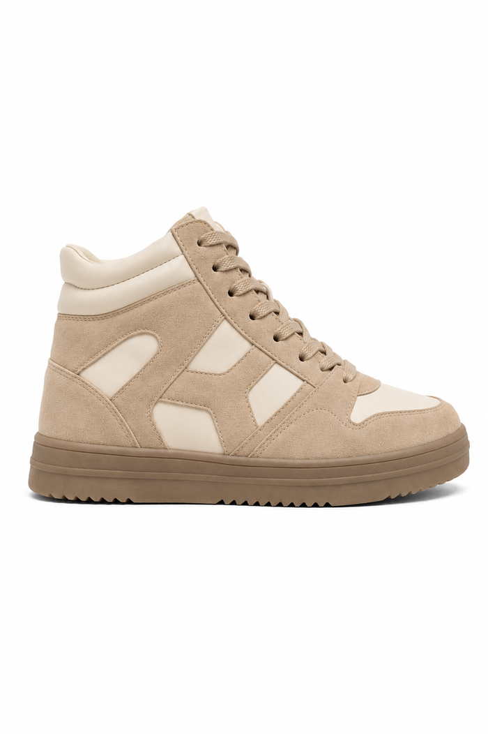 "Marie" wedge sneakers