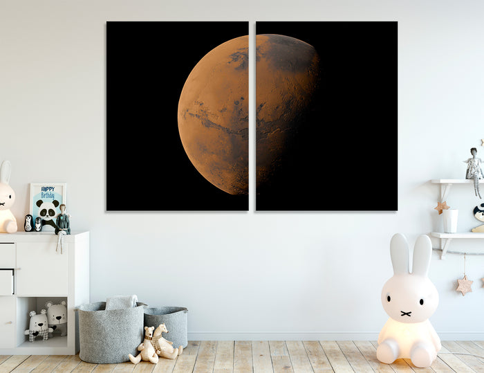 Martian Landscape Canvas Print #6053