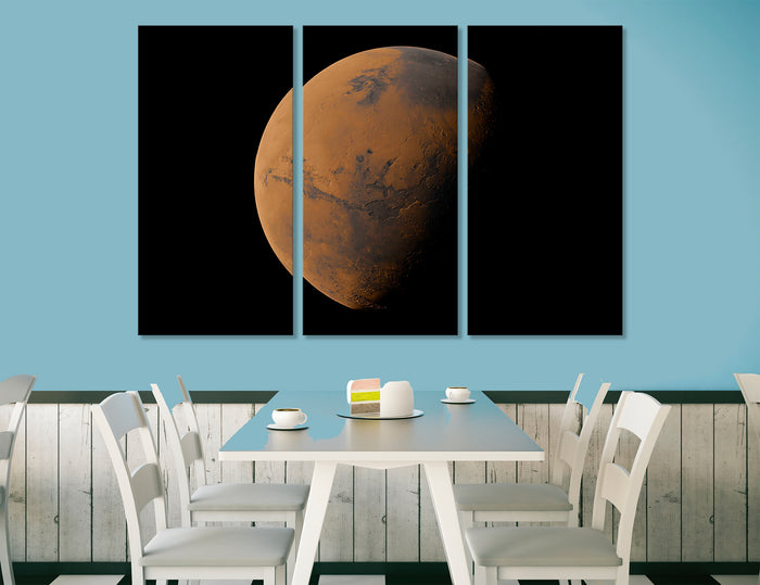 Martian Landscape Canvas Print #6053