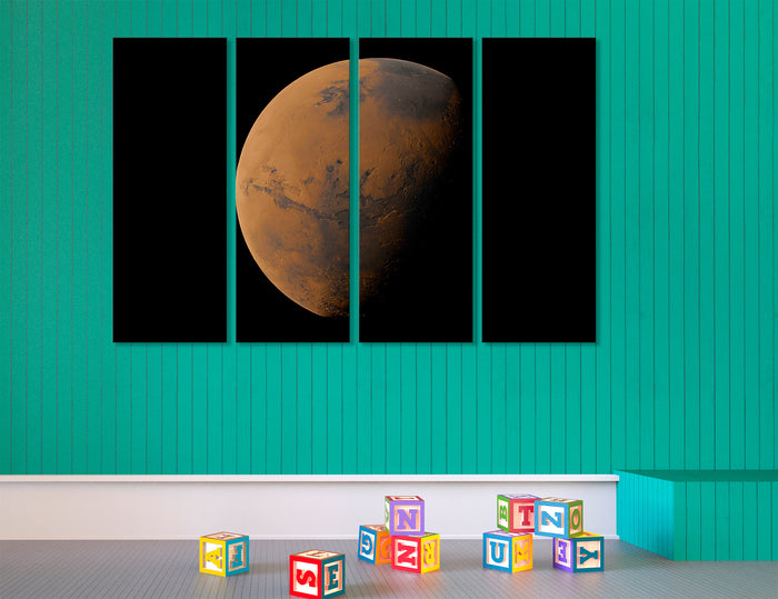 Martian Landscape Canvas Print #6053