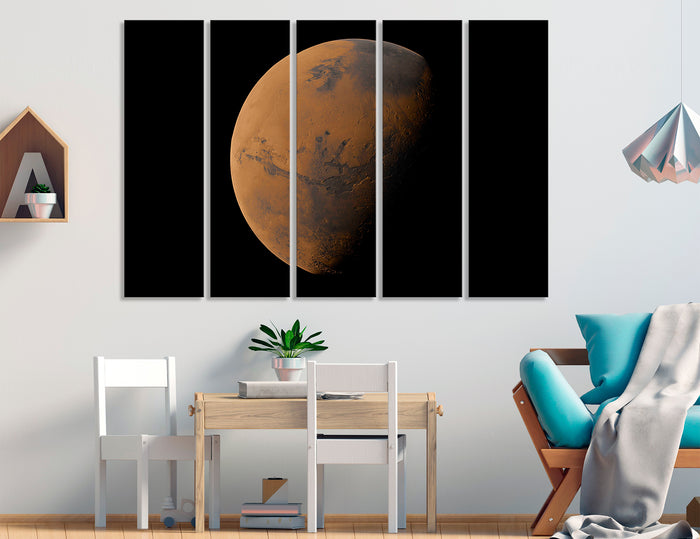 Martian Landscape Canvas Print #6053