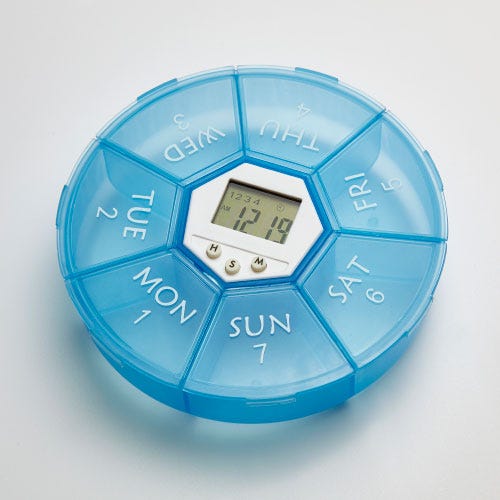 Med-Alert Pill Organiser with Alarm