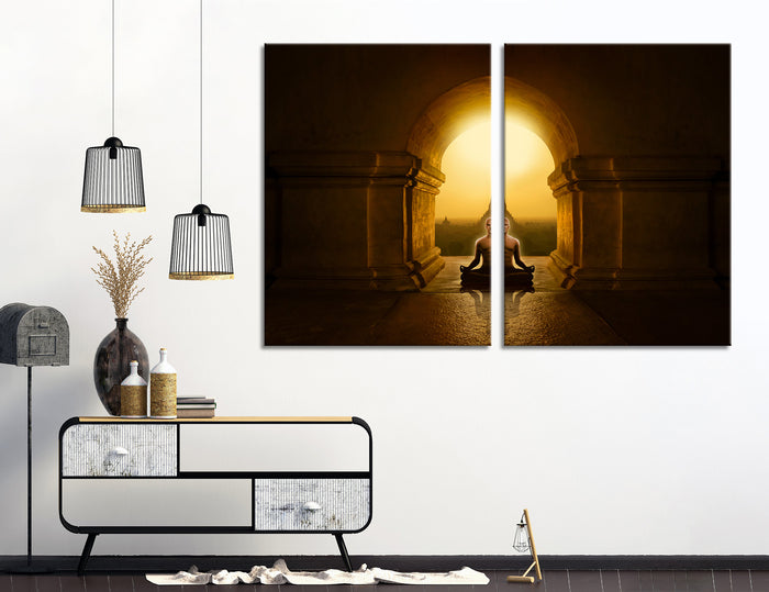 Meditation Canvas Print #9104