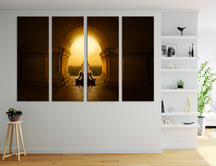 Meditation Canvas Print #9104