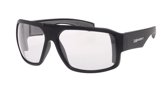 Bomber Mega Bomb ANSI Z87+ safety glasses with clear lens