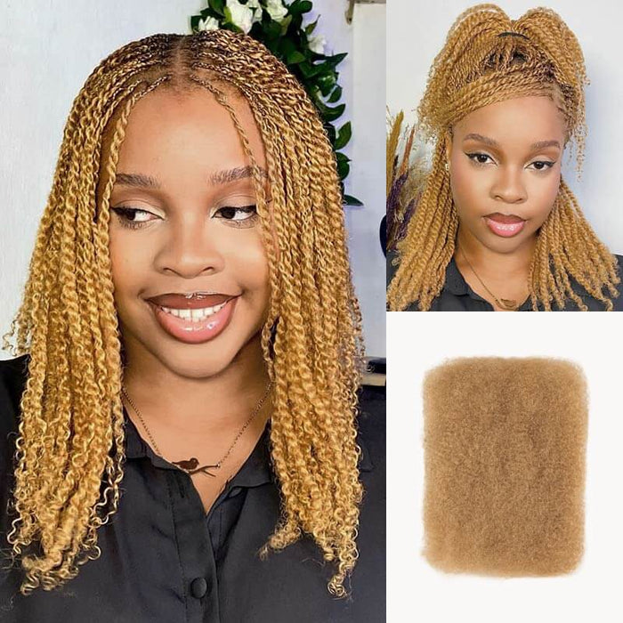 Honey Blonde #27 / 3 Packs (Full Head) / 10''