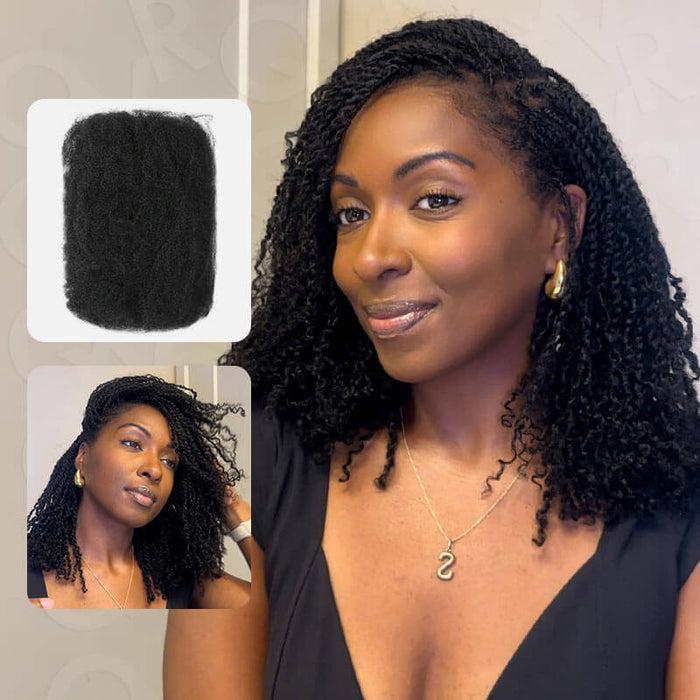 Natural Black #1B / 3 Packs (Full Head) / 8''