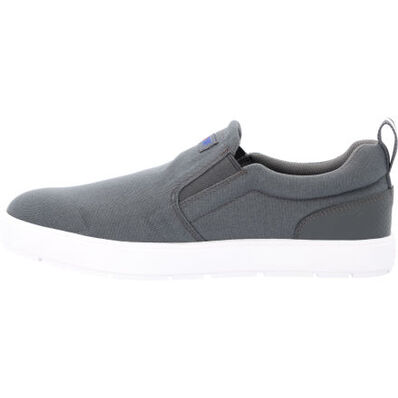Xtratuf Sharkbyte 2.0 Eco deck shoe in grey, second alternate view