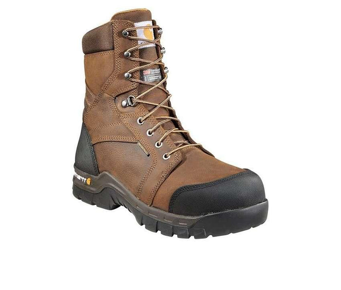 Carhartt 8-inch Rugged Flex insulated work boot, alternate product view of the boot