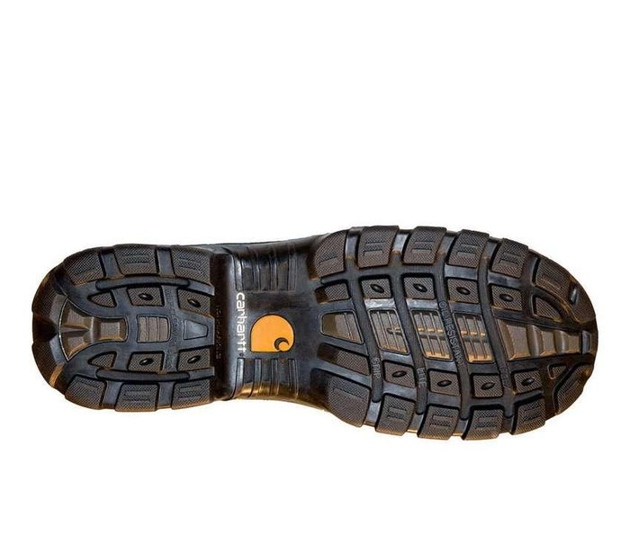 Carhartt 8-inch insulated composite toe work boot, final product view of the boot