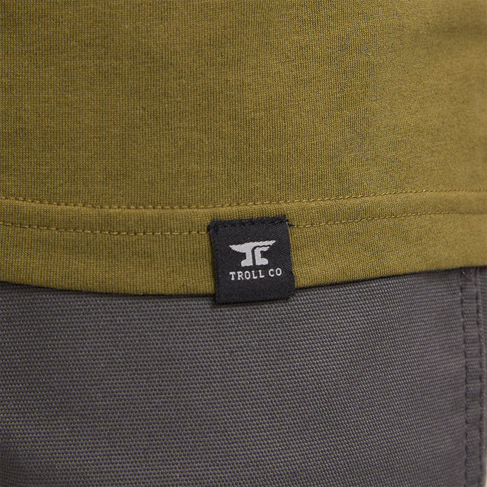 Men's DHCM Twisting Wrenches T-Shirt, Military Green